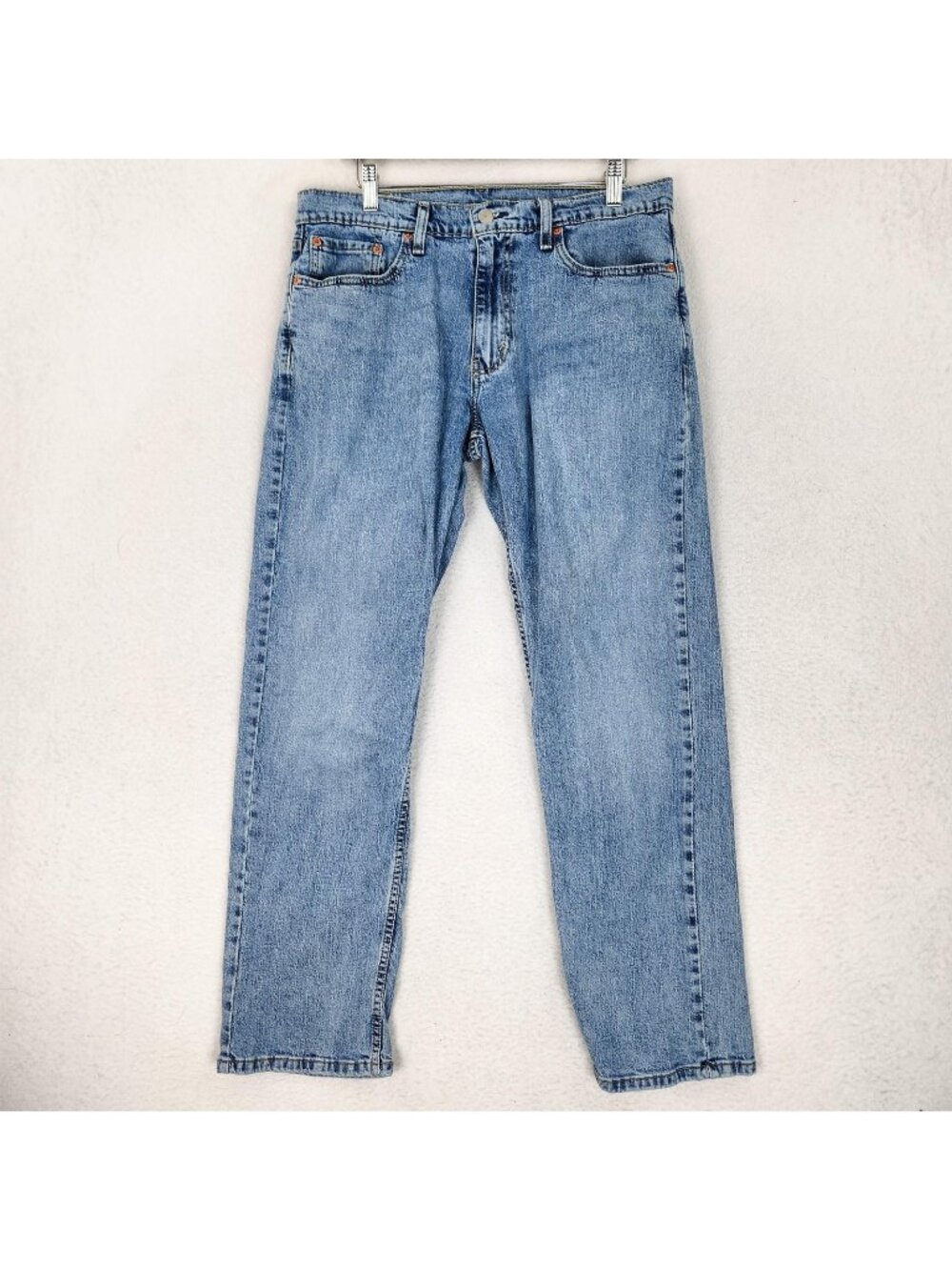 Levis Jeans Mens 33x32 Blue 559 Straight Leg Denim Medium Wash Classic Casual